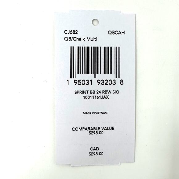 Coach Sprint Belt Bag 24 In Rainbow Signature Canvas Chalk White Multi CJ682 - Picture 7 of 7